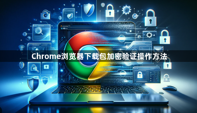 Chrome浏览器下载包加密验证操作方法1