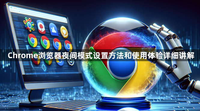 Chrome浏览器夜间模式设置方法和使用体验详细讲解1