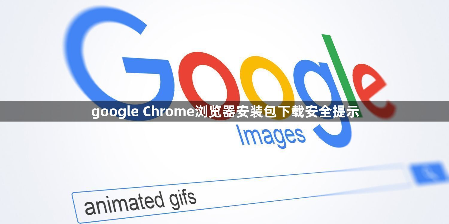 google Chrome浏览器安装包下载安全提示1