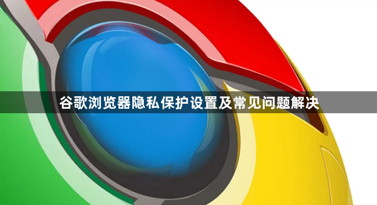 谷歌浏览器隐私保护设置及常见问题解决1