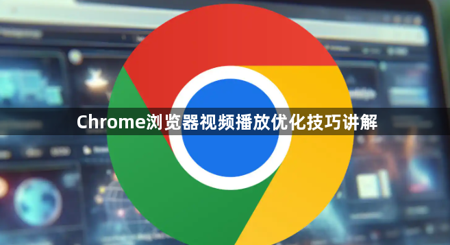 Chrome浏览器视频播放优化技巧讲解1