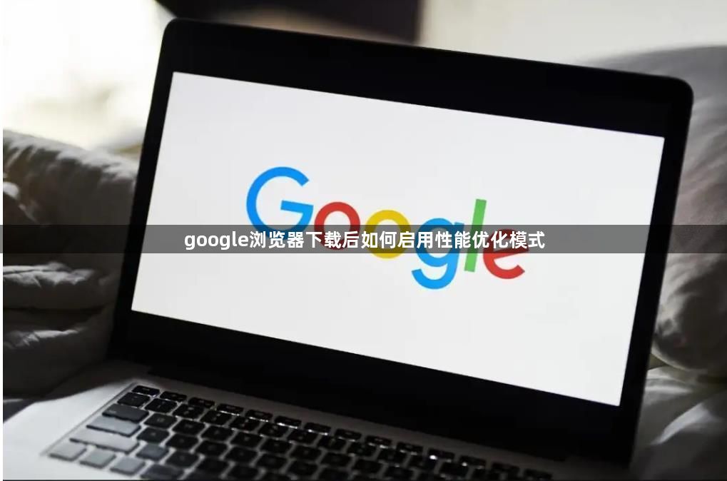 google浏览器下载后如何启用性能优化模式1