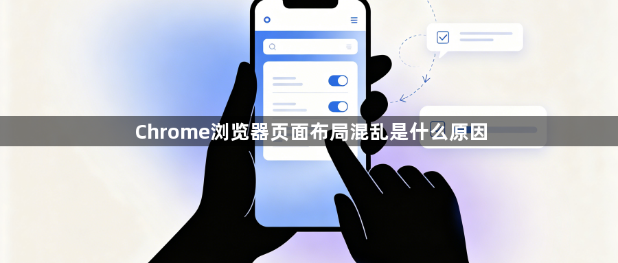 Chrome浏览器页面布局混乱是什么原因1