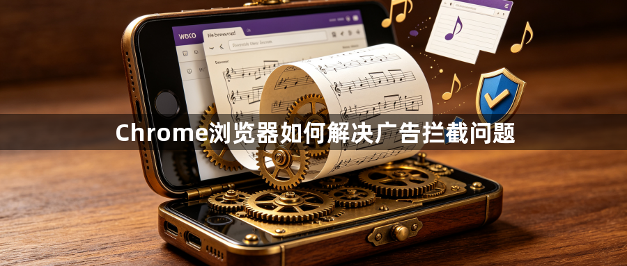 Chrome浏览器如何解决广告拦截问题1