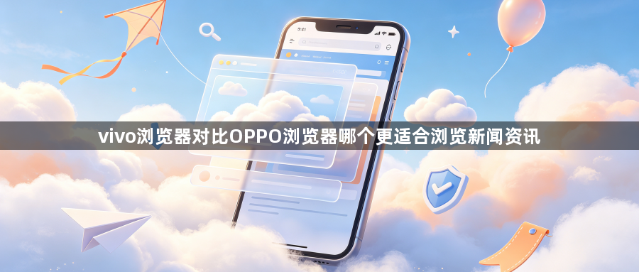 vivo浏览器对比OPPO浏览器哪个更适合浏览新闻资讯1