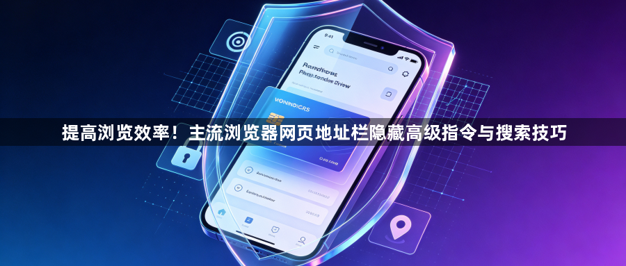 提高浏览效率!主流浏览器网页地址栏隐藏高级指令与搜索技巧1