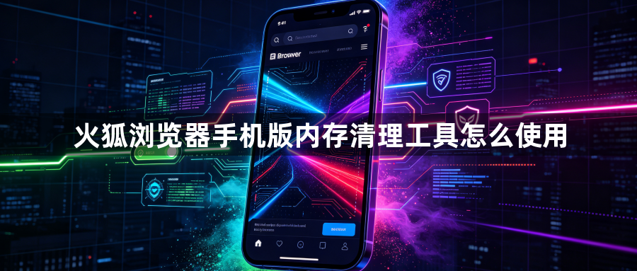 火狐浏览器手机版内存清理工具怎么使用1