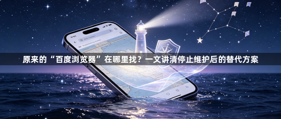 原来的“百度浏览器”在哪里找？一文讲清停止维护后的替代方案1