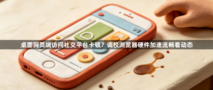 桌面网页端访问社交平台卡顿？调校浏览器硬件加速流畅看动态1