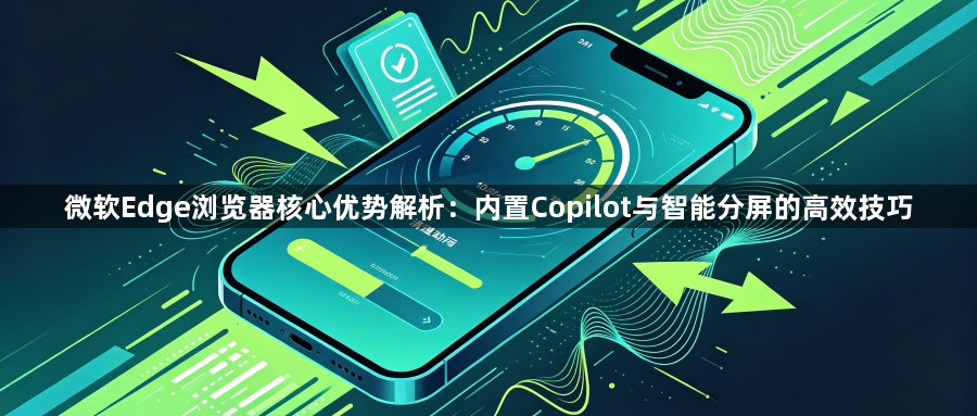 微软Edge浏览器核心优势解析：内置Copilot与智能分屏的高效技巧1