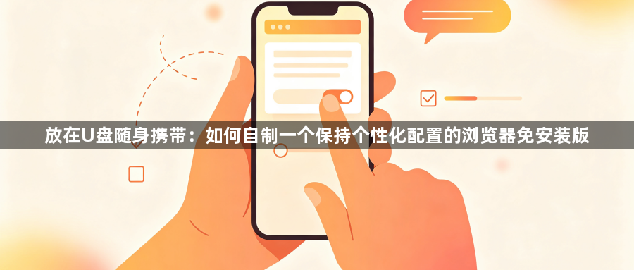 放在U盘随身携带：如何自制一个保持个性化配置的浏览器免安装版1