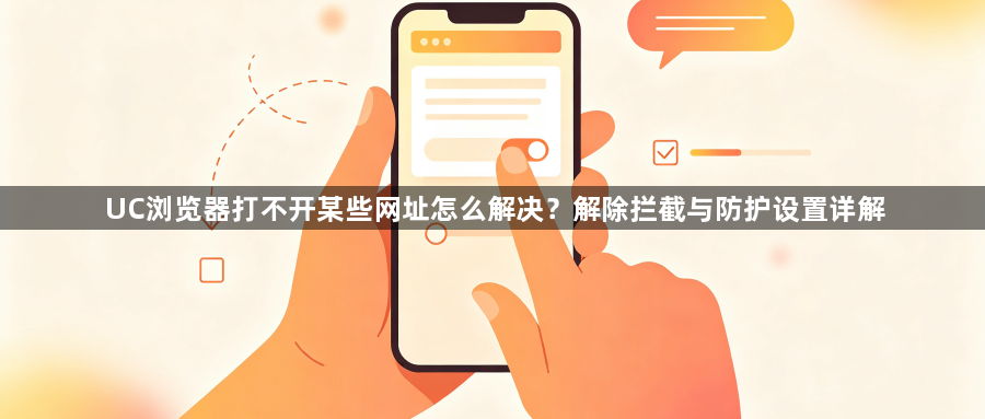 UC浏览器打不开某些网址怎么解决？解除拦截与防护设置详解1