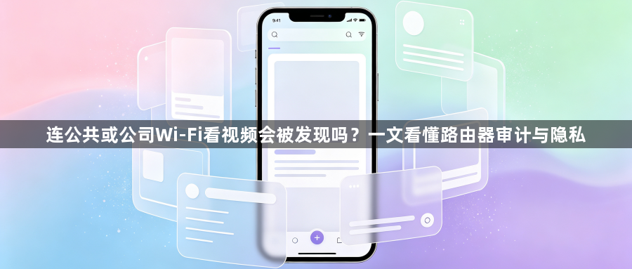 连公共或公司Wi-Fi看视频会被发现吗?一文看懂路由器审计与隐私1