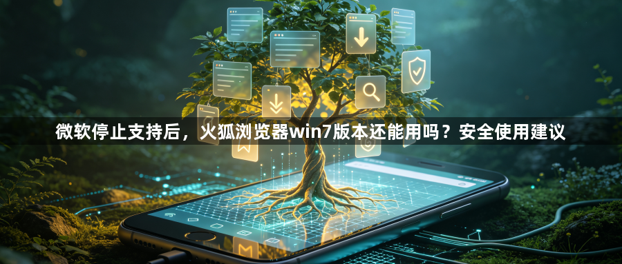 微软停止支持后，火狐浏览器win7版本还能用吗？安全使用建议1