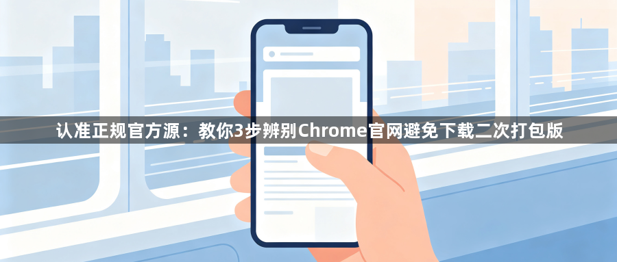 认准正规官方源：教你3步辨别Chrome官网避免下载二次打包版1