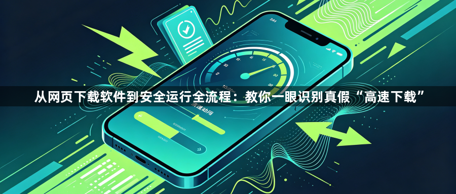 从网页下载软件到安全运行全流程：教你一眼识别真假“高速下载”1